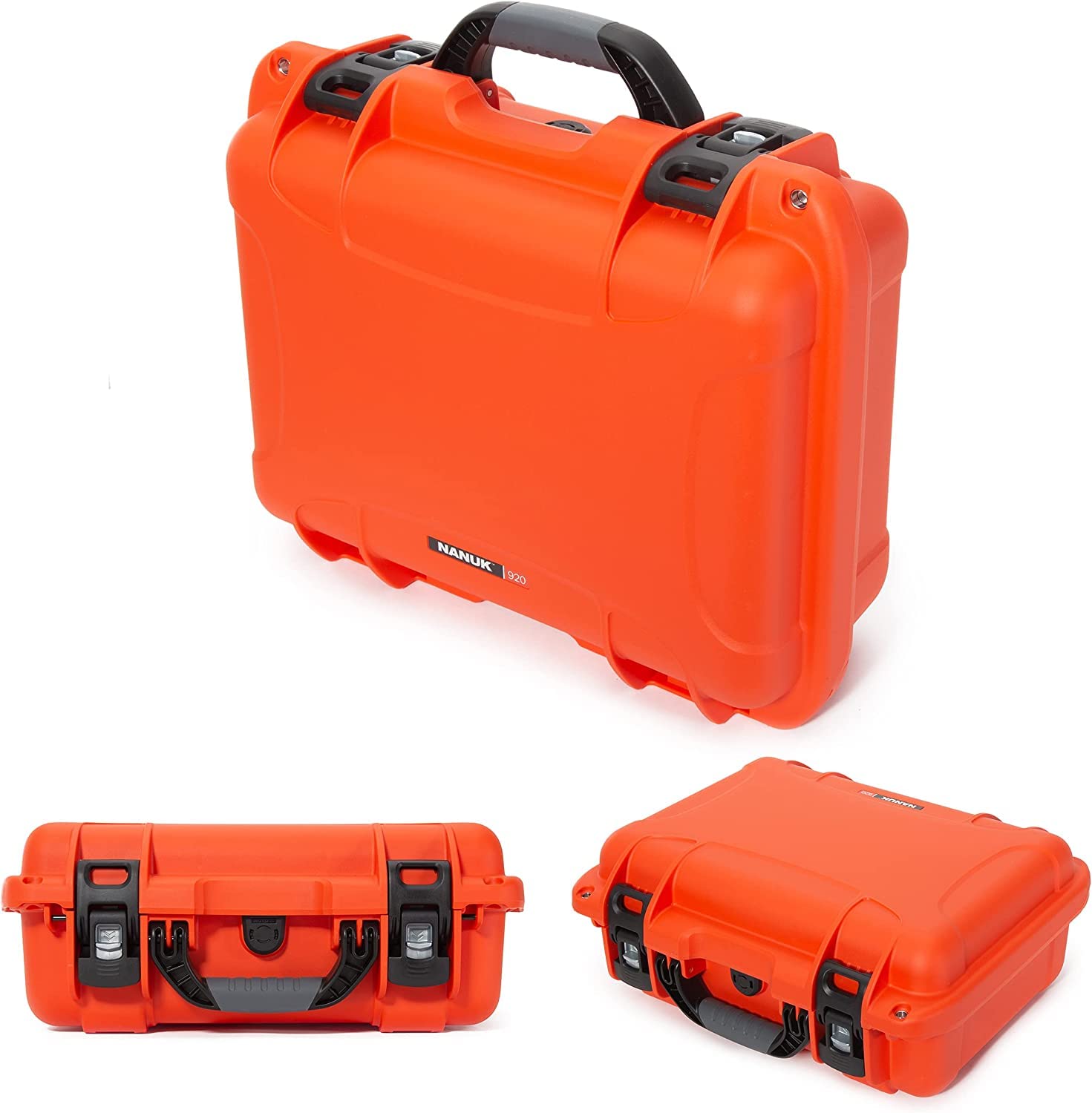 Nanuk Waterproof Hard Case 920 with Custom Foam Insert for DJI Ronin-S 3 Mini - Orange