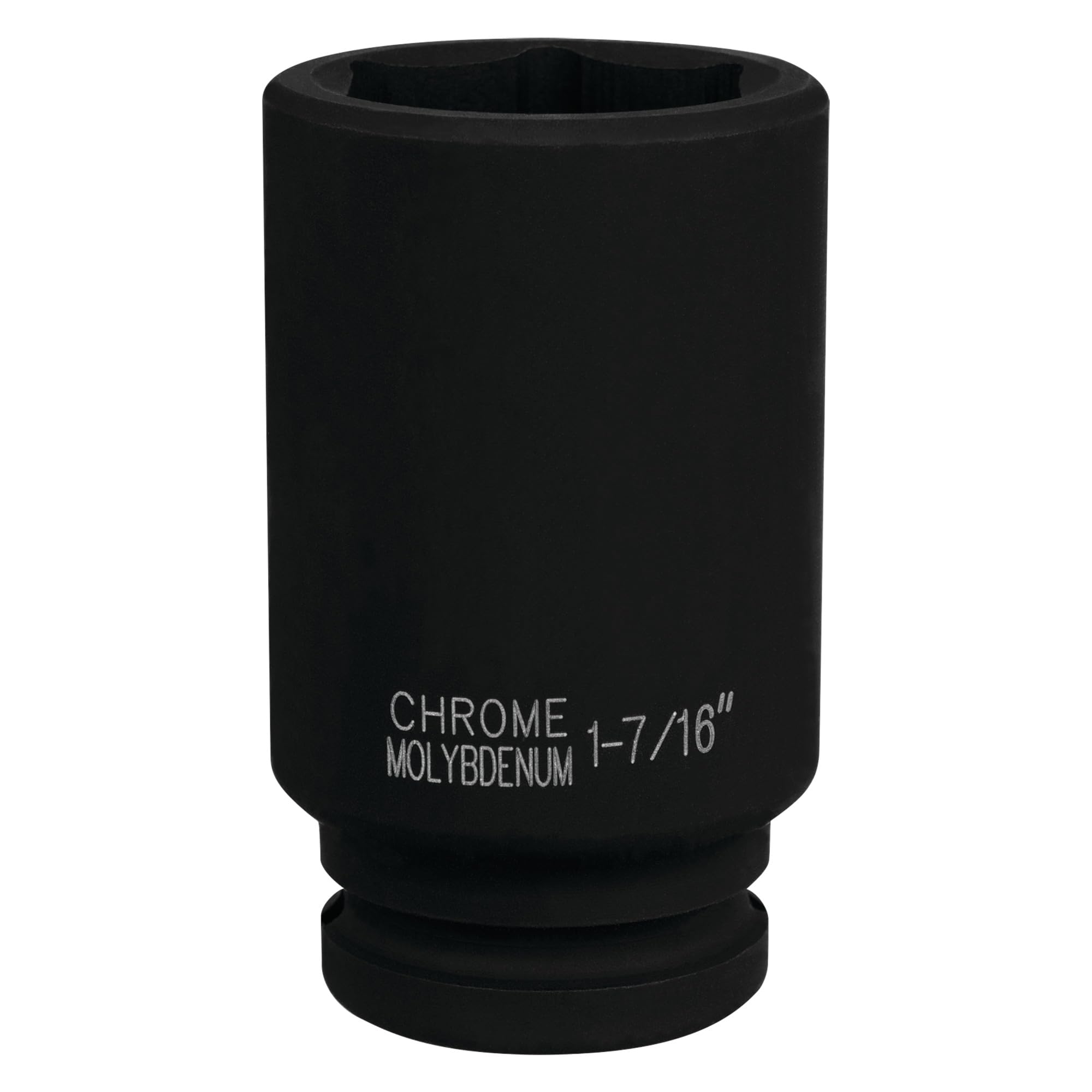 3/4-Inch Drive Performance Tool M742-46 1-7/16 Deep Wall Impact Socket for Heavy-Duty Automotive and Industrial Applications with Durability and Precision
