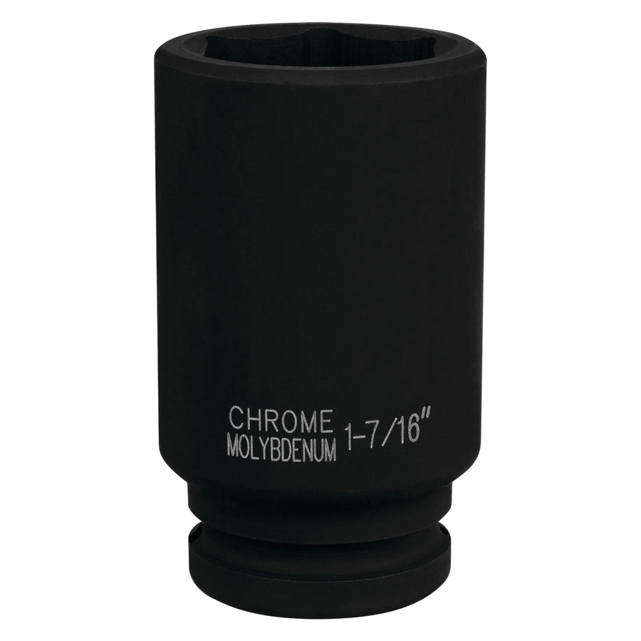 3/4-Inch Drive Performance Tool M742-46 1-7/16 Deep Wall Impact Socket for Heavy-Duty Automotive and Industrial Applications with Durability and Precision