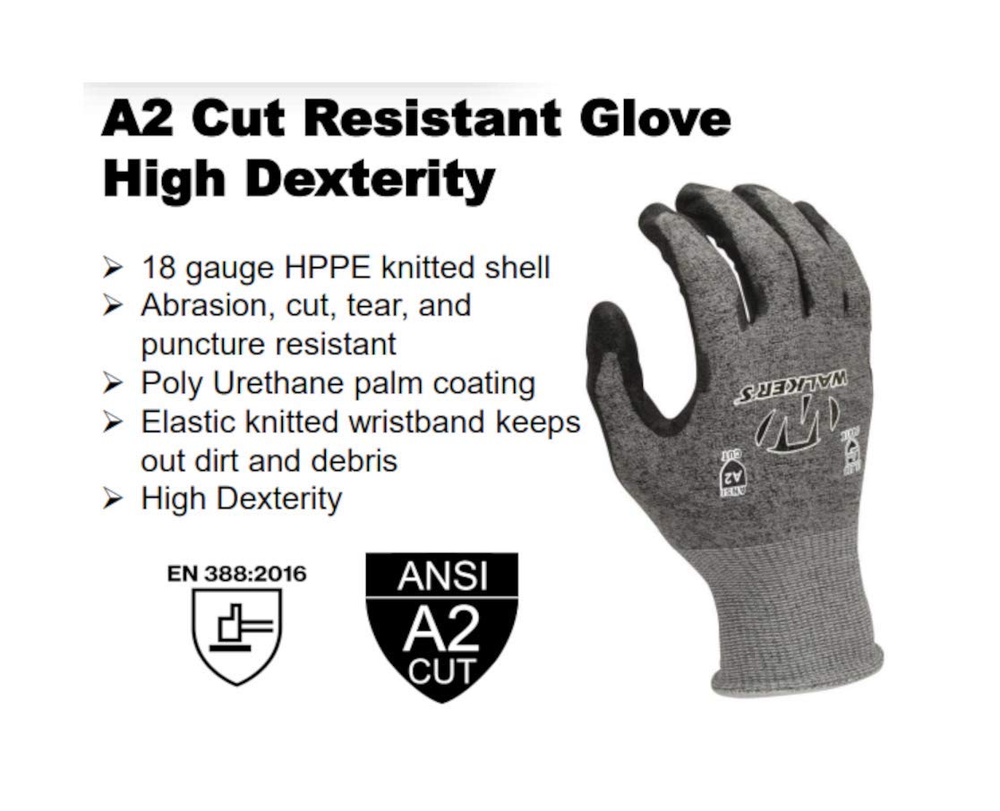 Walker's Modern unisex adult Game Ear Gloves A2 18G Hppe XL, Multi