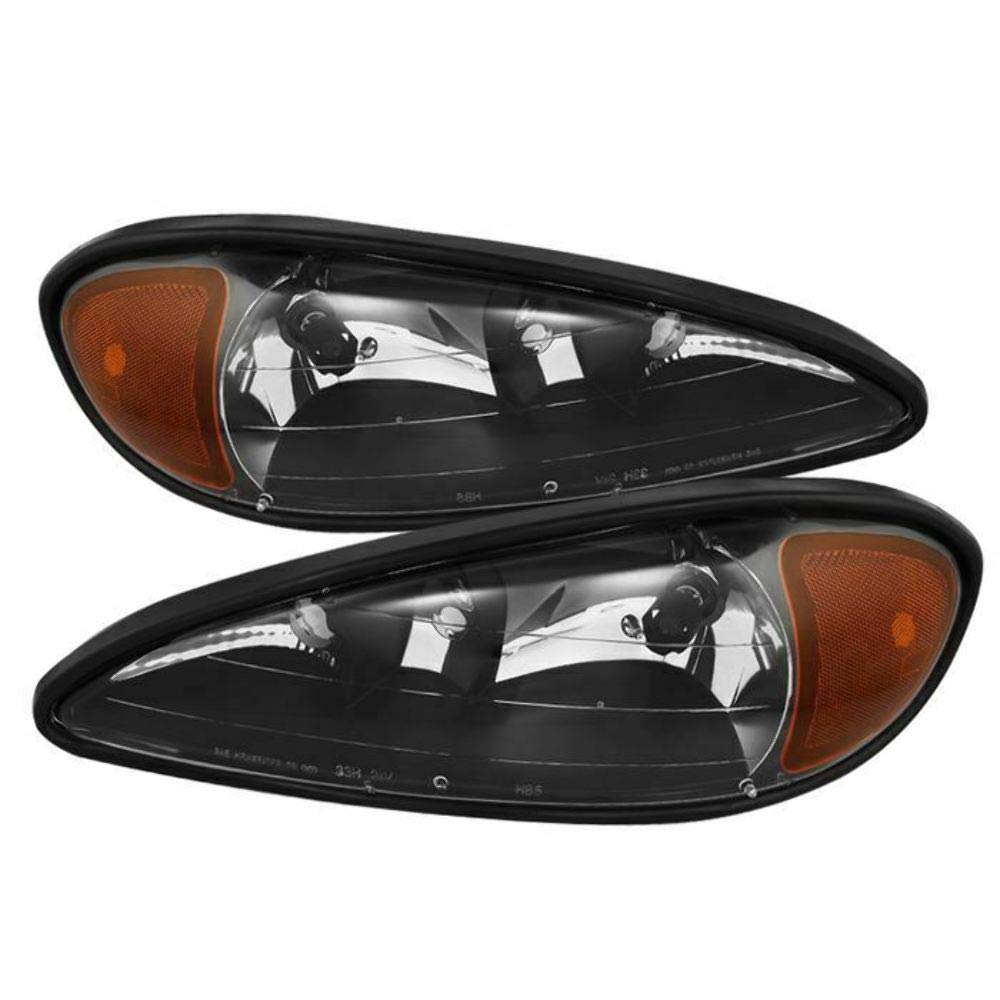 Crystal Xtune Headlights (HD-JH-PGAM99-AM-BK) (OE)