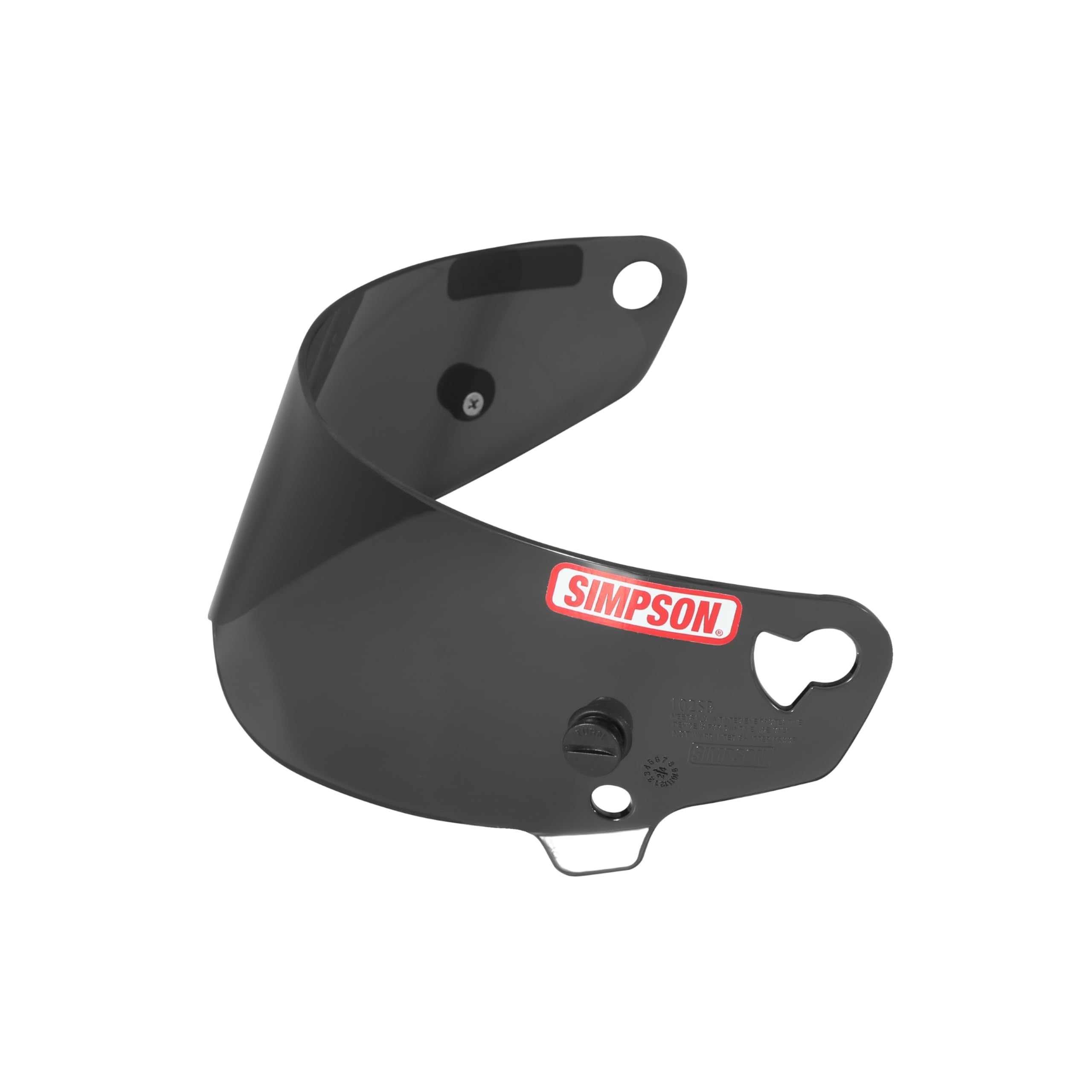 89401A Simpson Racing Super Bandit A Smoke Helmet Shield