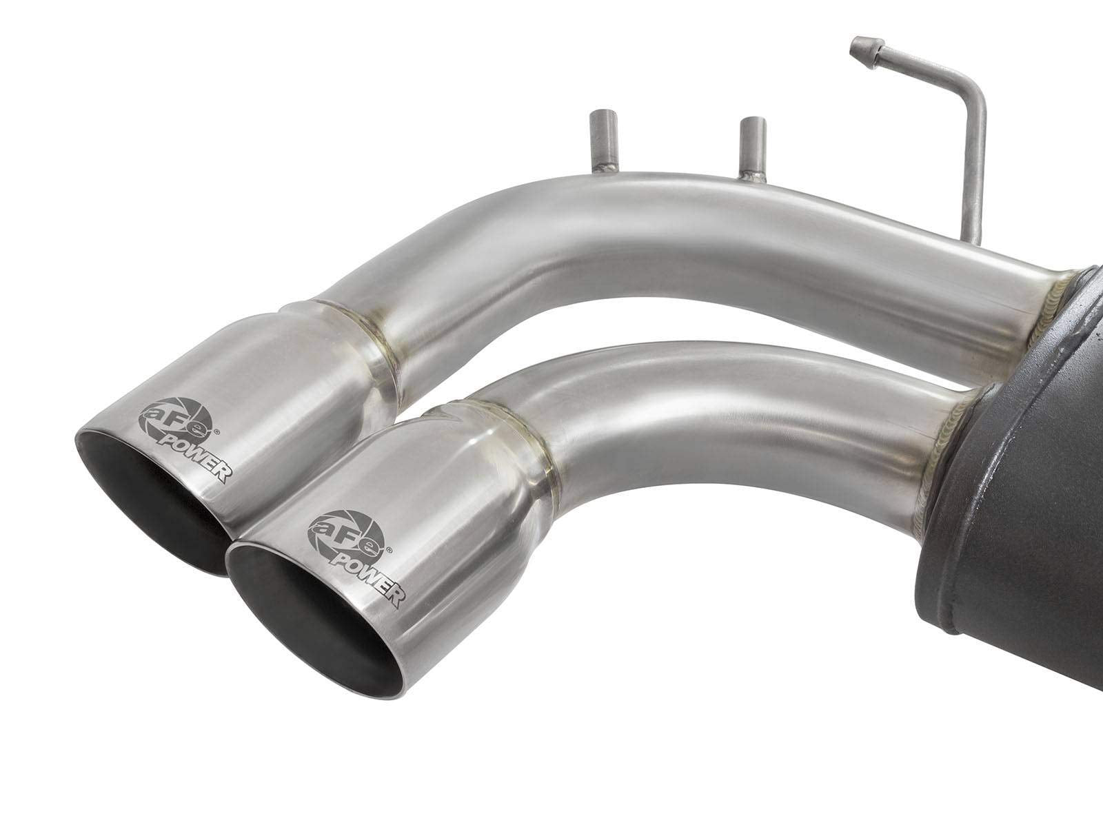 aFe Power AxleBack Performance Exhaust System, Polished Tip