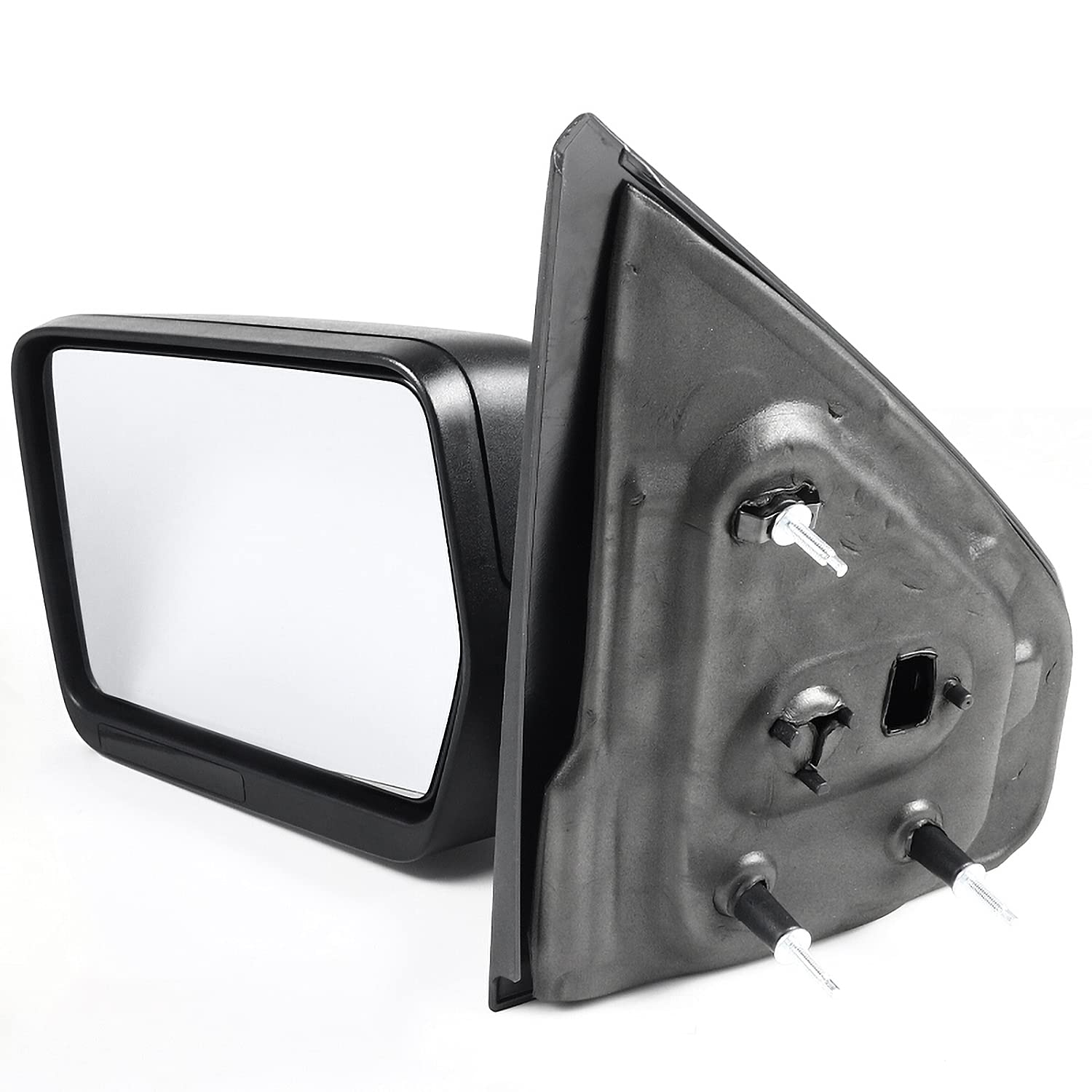 Spec-D Tuning Manual Fold Left Driver Side Non Heated Side Mirror Compatible with 2004-2014 Ford F150 F-150 Truck