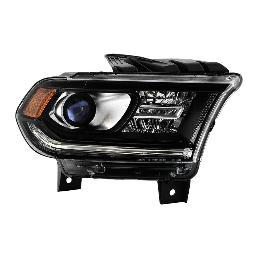 Dodge Durango 2014-2017 Spyder (OE) Halogen Without DRL LED Models Only (Do Not Fit Xenon HID Models) OEM Style Driver Side Headlight - Right - Black