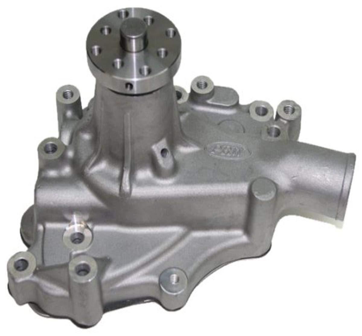 Performance Quotient PRW 1430202 3/4" Pilot Shaft As-Cast Competition Plus Left Inlet Revised Impeller Entry Aluminum Water Pump for Ford 302 1970-78, 351W 1970-87