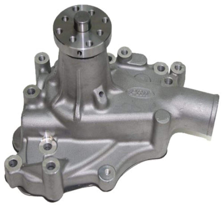 Performance Quotient PRW 1430202 3/4" Pilot Shaft As-Cast Competition Plus Left Inlet Revised Impeller Entry Aluminum Water Pump for Ford 302 1970-78, 351W 1970-87