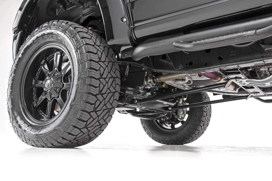 Kicker Bar Kit Rough Country for 2015-2020 Ford F-150 | 4-6" Lift - 1557BOX6