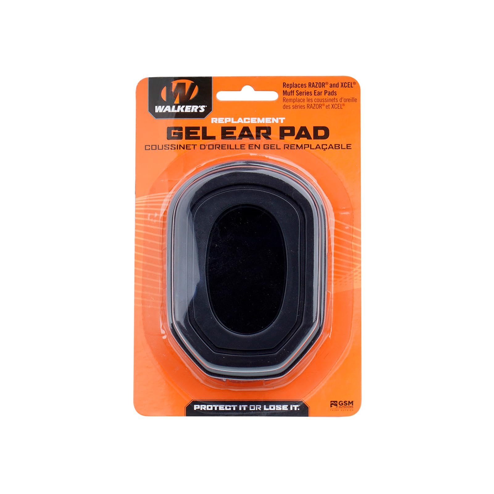 Gel Filled Walker's Game Ear Pad, Multi