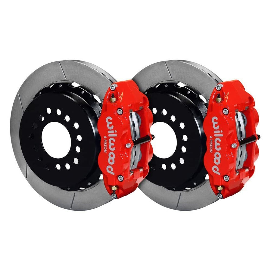 Rear P-Brk Kit, FNSL4R, 12.88", Red