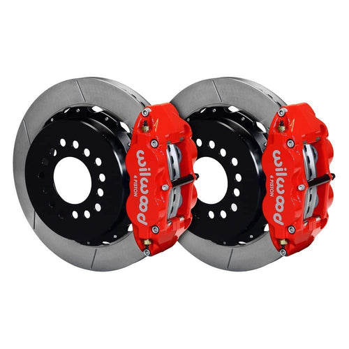 Rear P-Brk Kit, FNSL4R, 12.88", Red