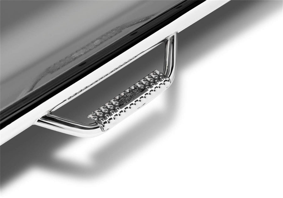 N-FAB Polished Stainless Steel J0764-SS Nerf Steps; Wheel 2 Wheel Jeep Wrangler JK 4 Door all 07-18