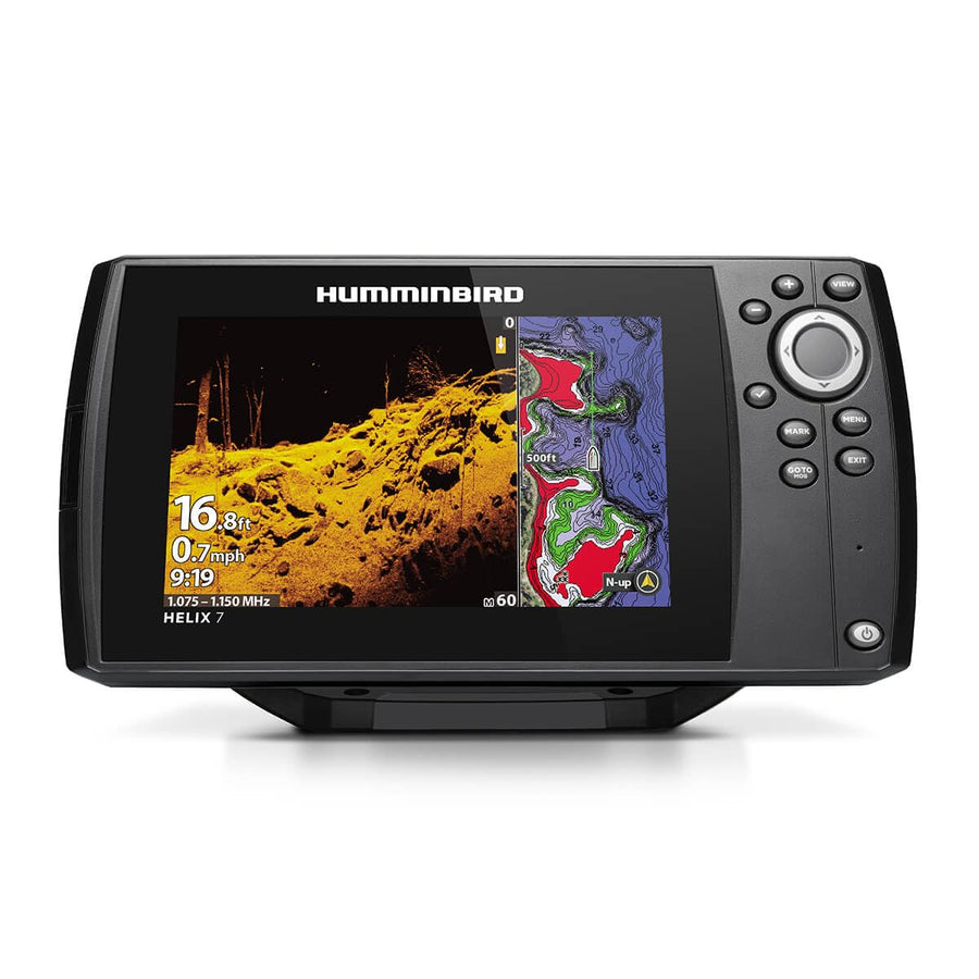 Humminbird G4 HELIX 7 GPS Fish Finder with Dual Spectrum CHIRP Sonar & MEGA Down Imaging
