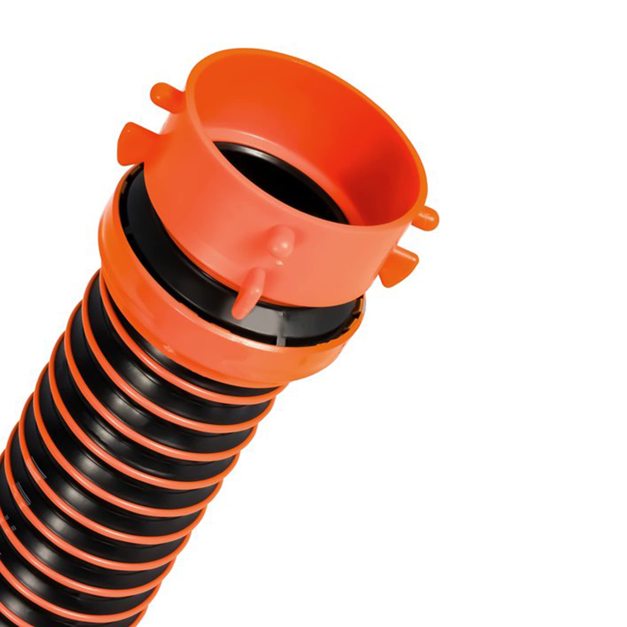 Camco 10-Foot RhinoEXTREME RV/Camper Sewer Hose Kit | Features TPE Technology for Abrasion Resistance and Crush Protection | Includes Pre-Attached Rhino Swivel Fittings (39863)