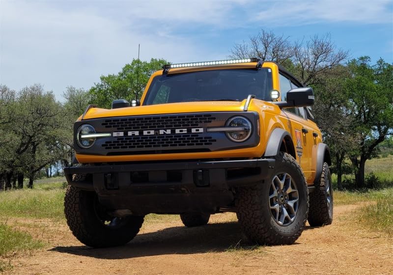 Mirror Mounted M-15200K-BML Off-Road Lights made for Bronco