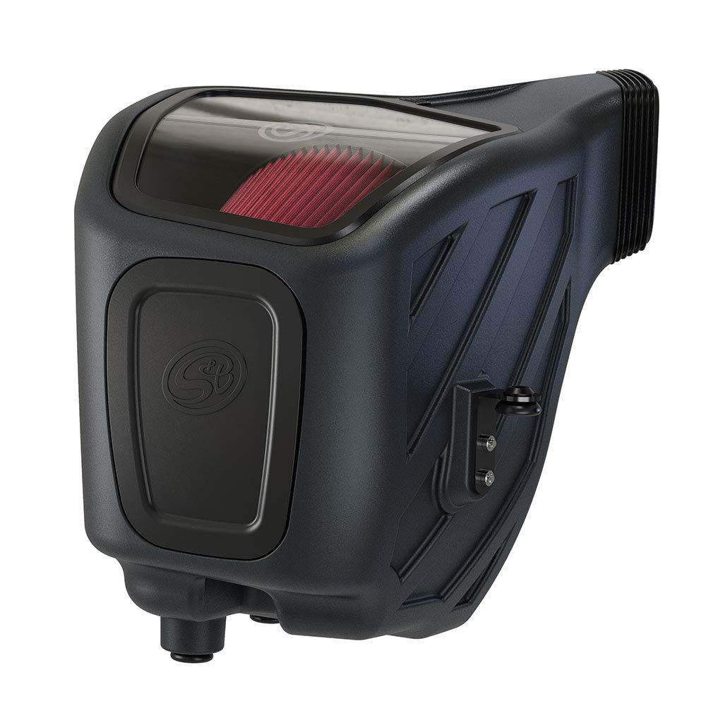 Cold Air Intake S&B Filters 75-5133 For 2019-2020 Ram 2500/3500 6.4L Hemi Gas (Oiled Cleanable, 8-ply Cotton Filter)