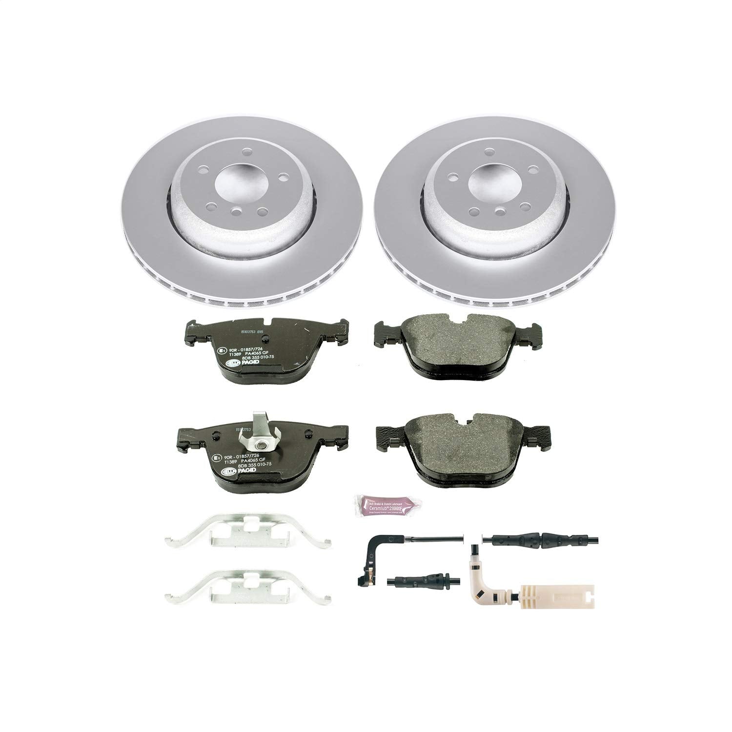 Rear Power Stop ESK2940 Brake Kit Euro-Stop BMW and 1 Rear Sensor Wire