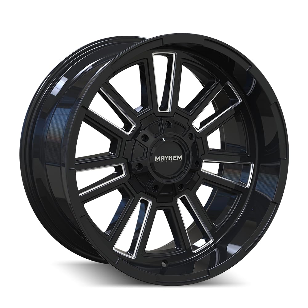 MAYHEM APOLLO 8115 GLOSS BLACK/MILL - 8115-2981BM