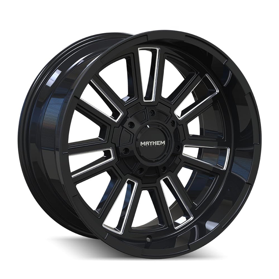 MAYHEM APOLLO 8115 GLOSS BLACK/MILL - 8115-2981BM