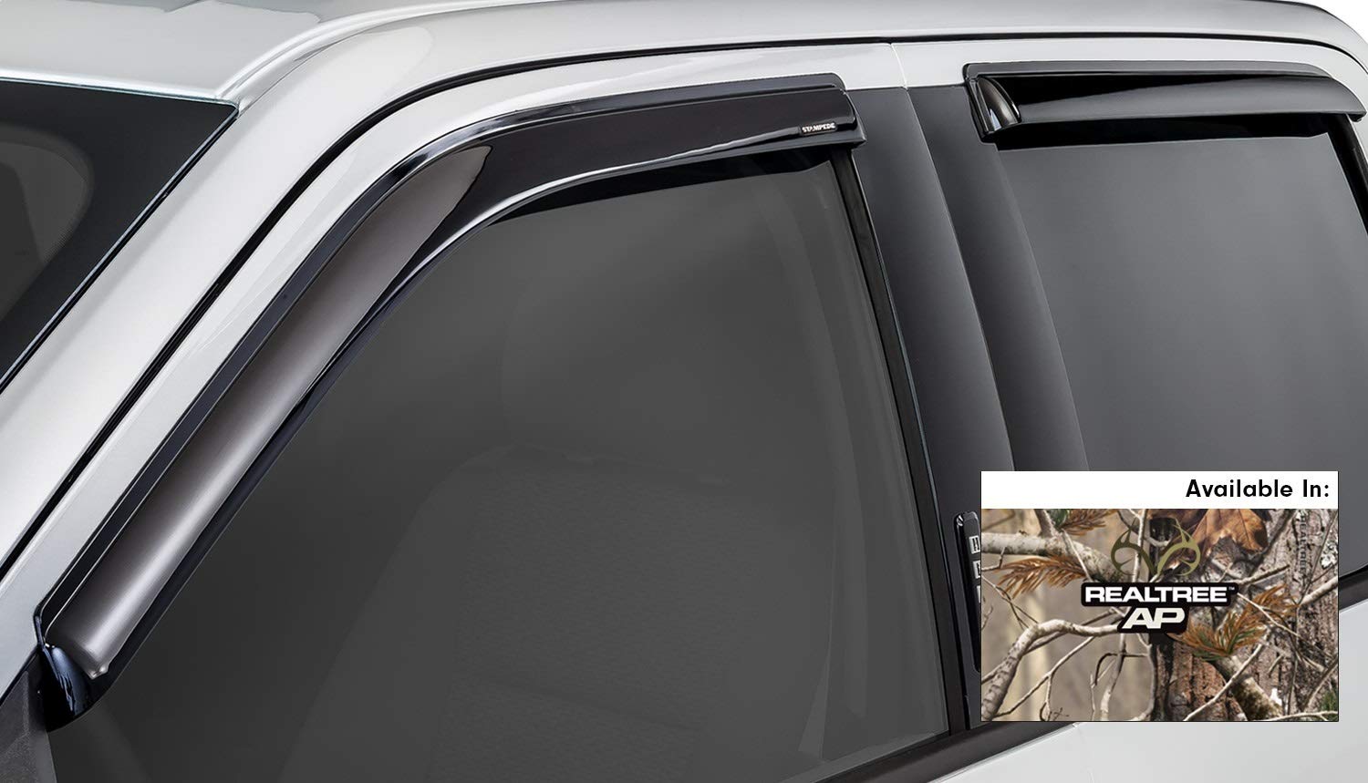 Tape-Onz Stampede 61102-17 Sidewind Deflector for Ford 4-Door (Realtree AP)