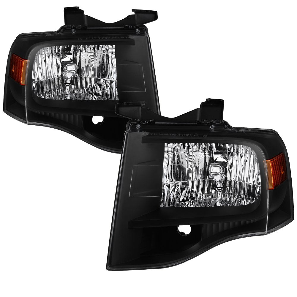 OEM Style Xtune Headlights (HD-JH-FE07-AM-BK)