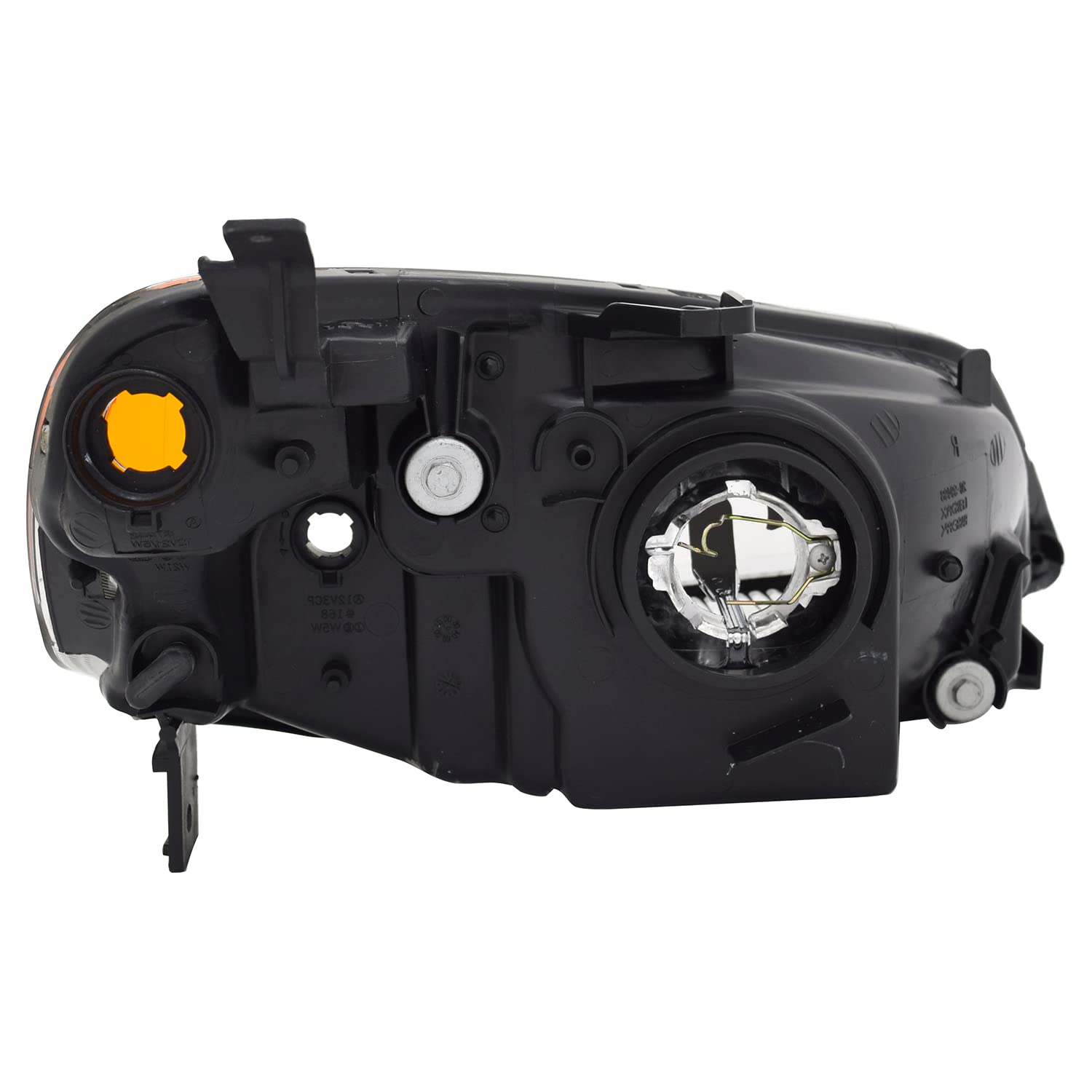 Left TYC Headlight Assembly Compatible with 2001-2003 Honda Civic