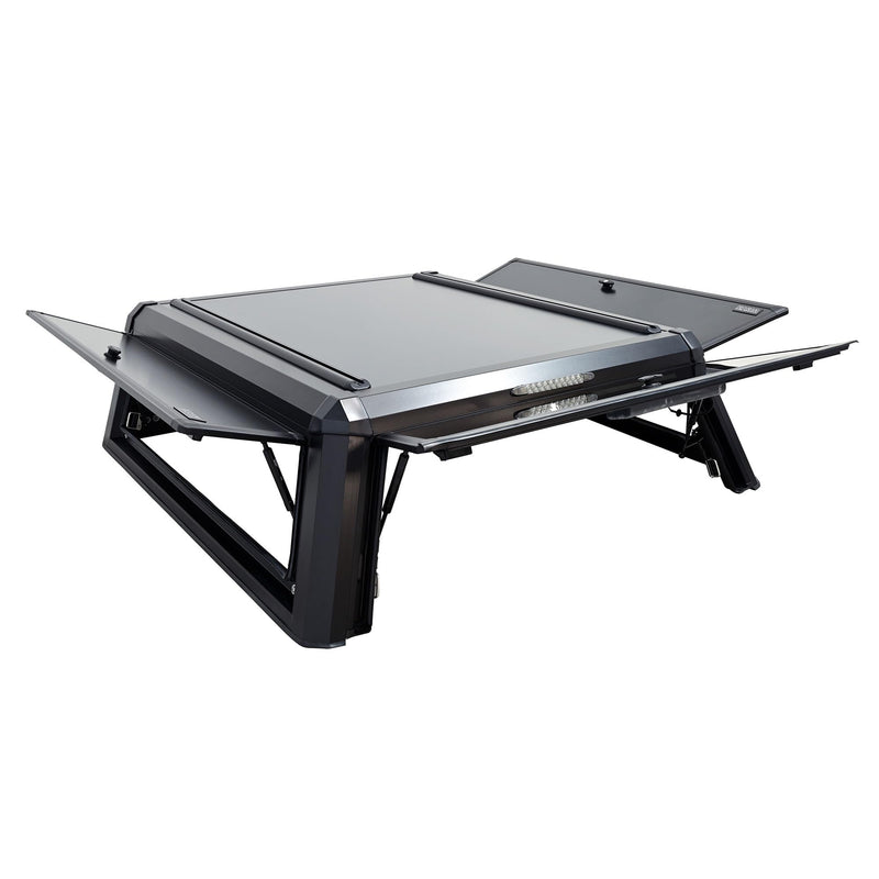 Westin 16-11295 Truck Cap EXP with Solid Front Glass fits 2024-2026 Ranger 5' Bed Matte Black