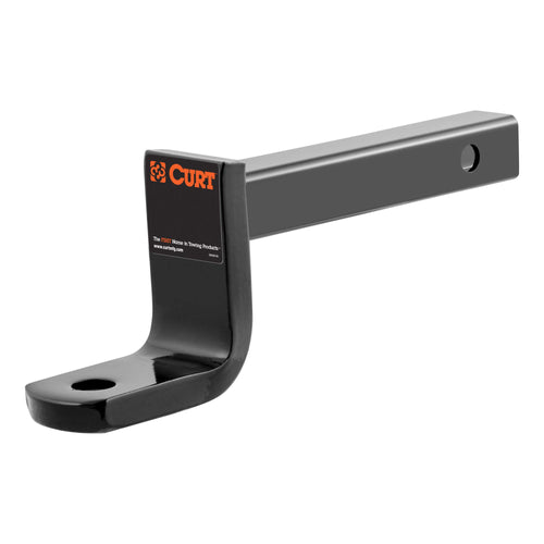 CURT Class 1 Trailer Hitch Ball Mount 45026, Fits 1-1/4-Inch Receiver, 2,000 lbs, 3/4-Inch Hole, 3-1/4-Inch Drop, 2-5/8-Inch Rise