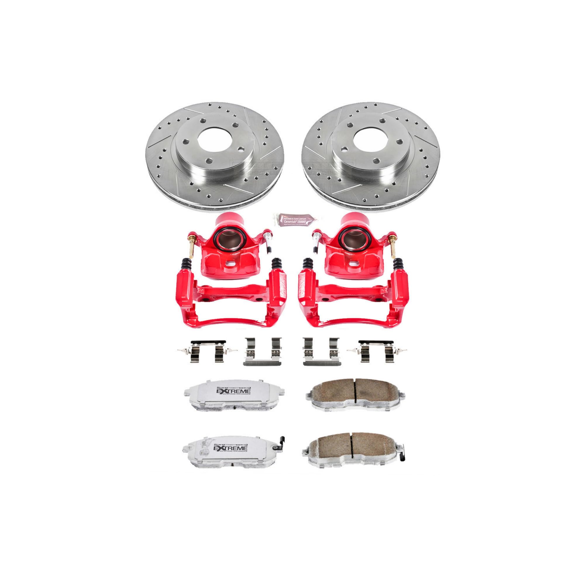Power Stop Front Z26 KC2280-26 Brake Kit Infiniti For INFINITI I30 2000-2001 [Model Specific]