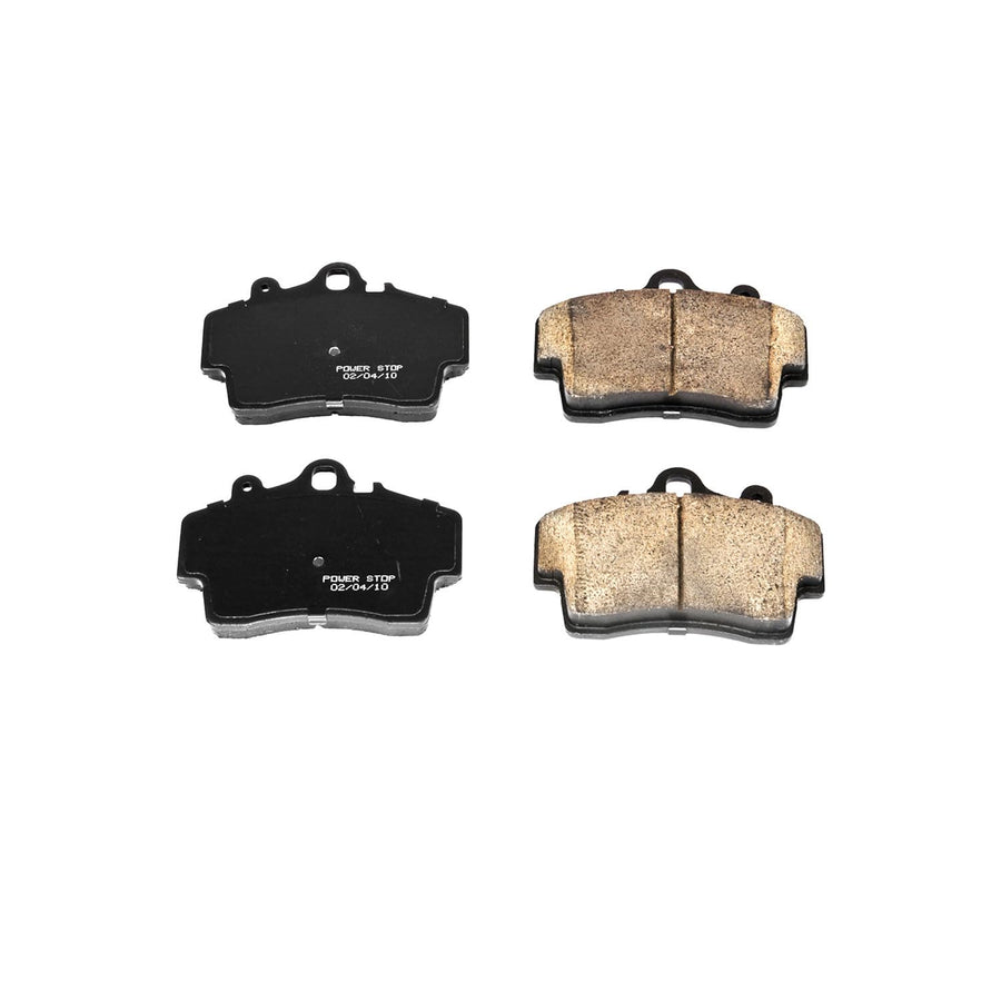 Power Stop Front Brake Kit For Porsche Cayman 2007-08 | Porsche Boxster 1997-08 - Ceramic Brake Pads With Installation Hardware, 17-737