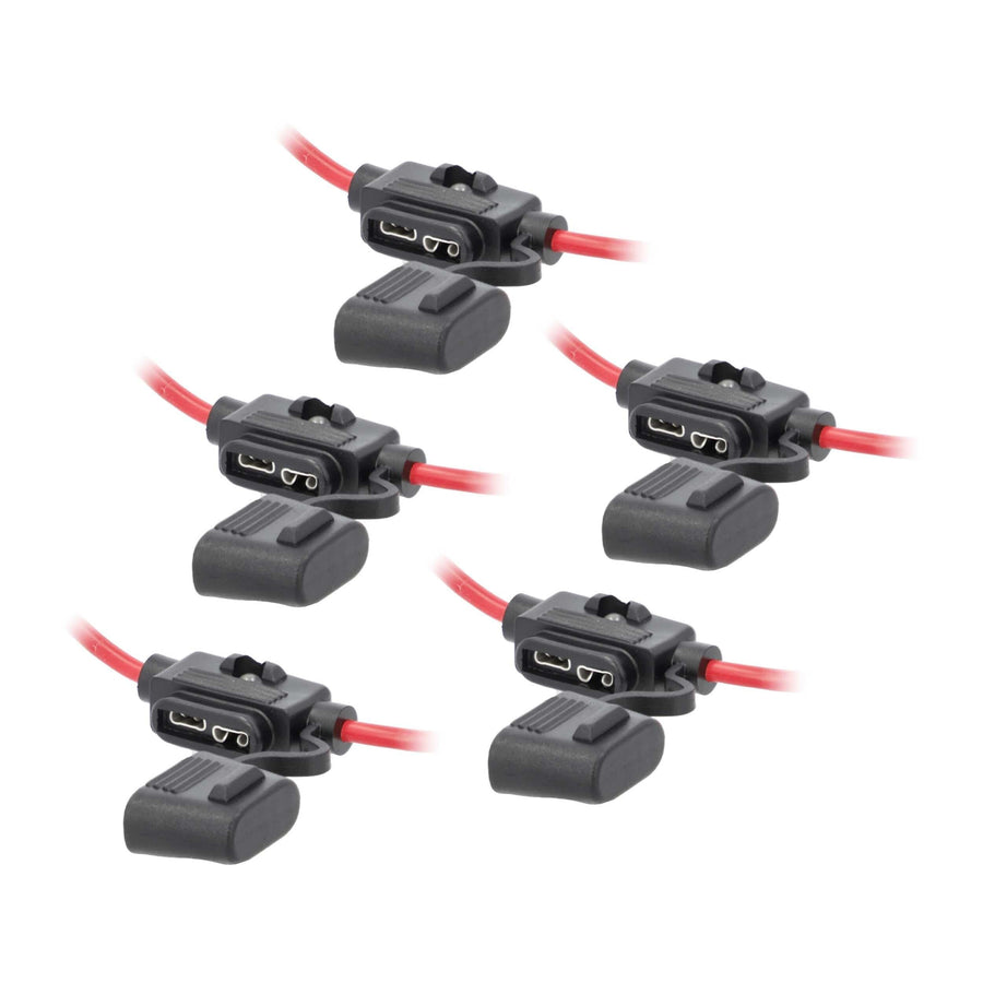 12Ga Metra Brands ATC Fuse Holder w/LED, 5 pcs