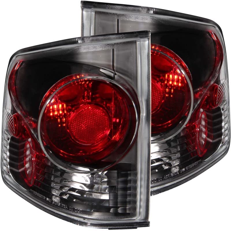 Chrome Euro Tail Light Set-Smoke Lens ANZO USA 211165