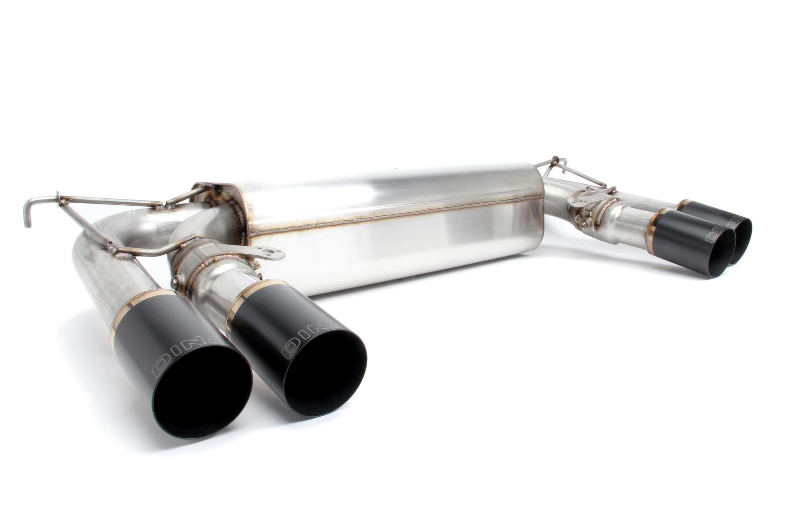 Dinan Free Flow Axle-Back Exhaust D660-0054A-BLK - 2015-2019 BMW X5M/X6M