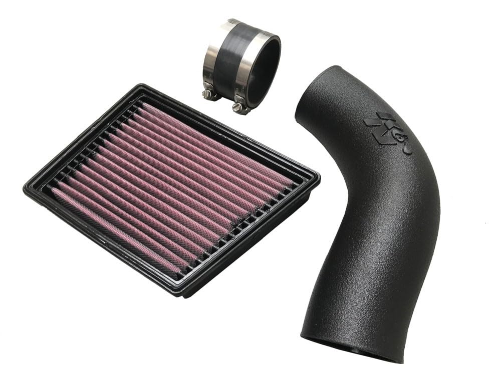 Cold Air Intake Kit K&N: High Performance, Increase Horsepower up to 18.7 HP / 40TQ : Compatible with FORD Fiesta ST 2022-2023; FORD Fiesta VII 2018-2023; FORD Puma II 2020-2023, 57-0695