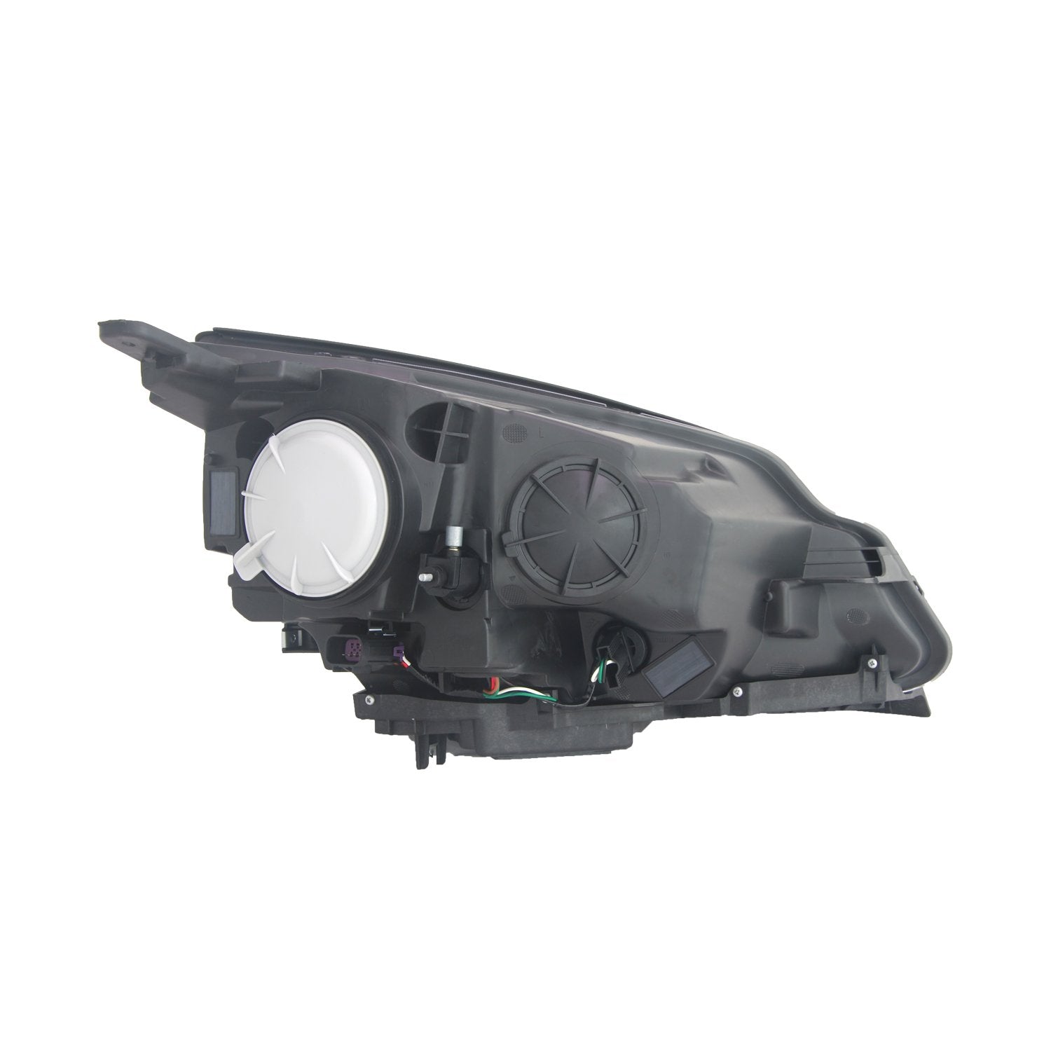 Right TYC Headlight Assembly Compatible with 2012-2017 Buick Verano