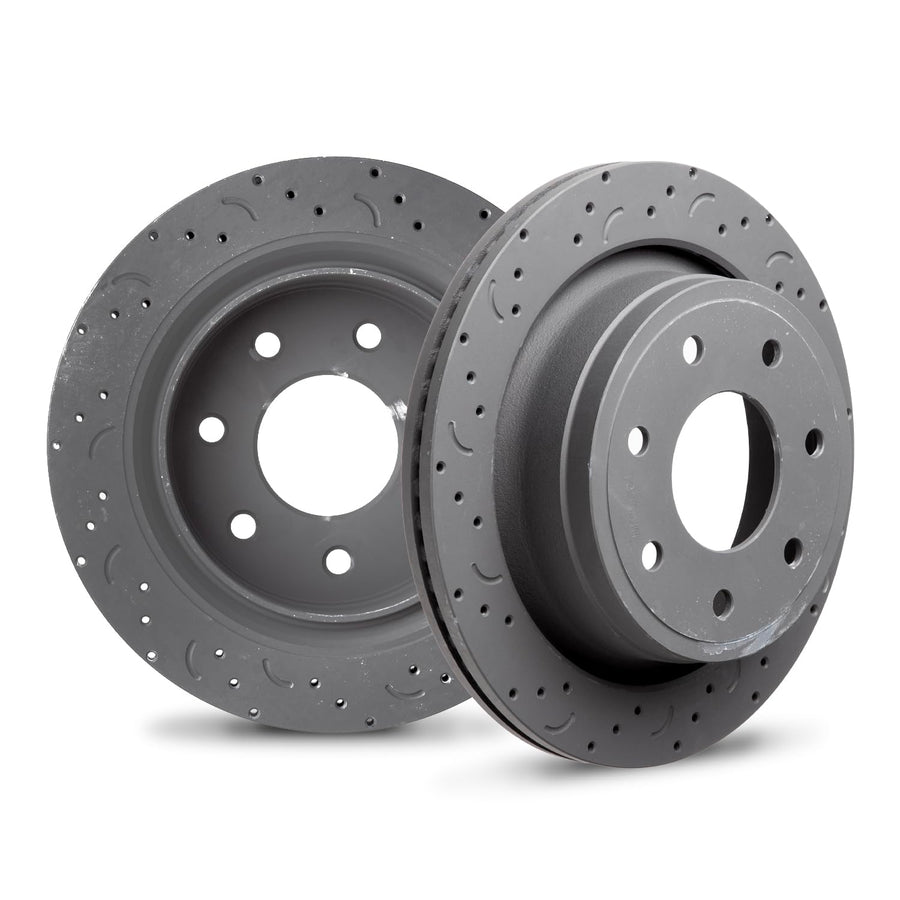 Talon Cross-Drilled and Slotted Hawk Performance Brakes Details Pending