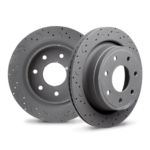 Talon Cross-Drilled and Slotted Hawk Performance Brakes Details Pending