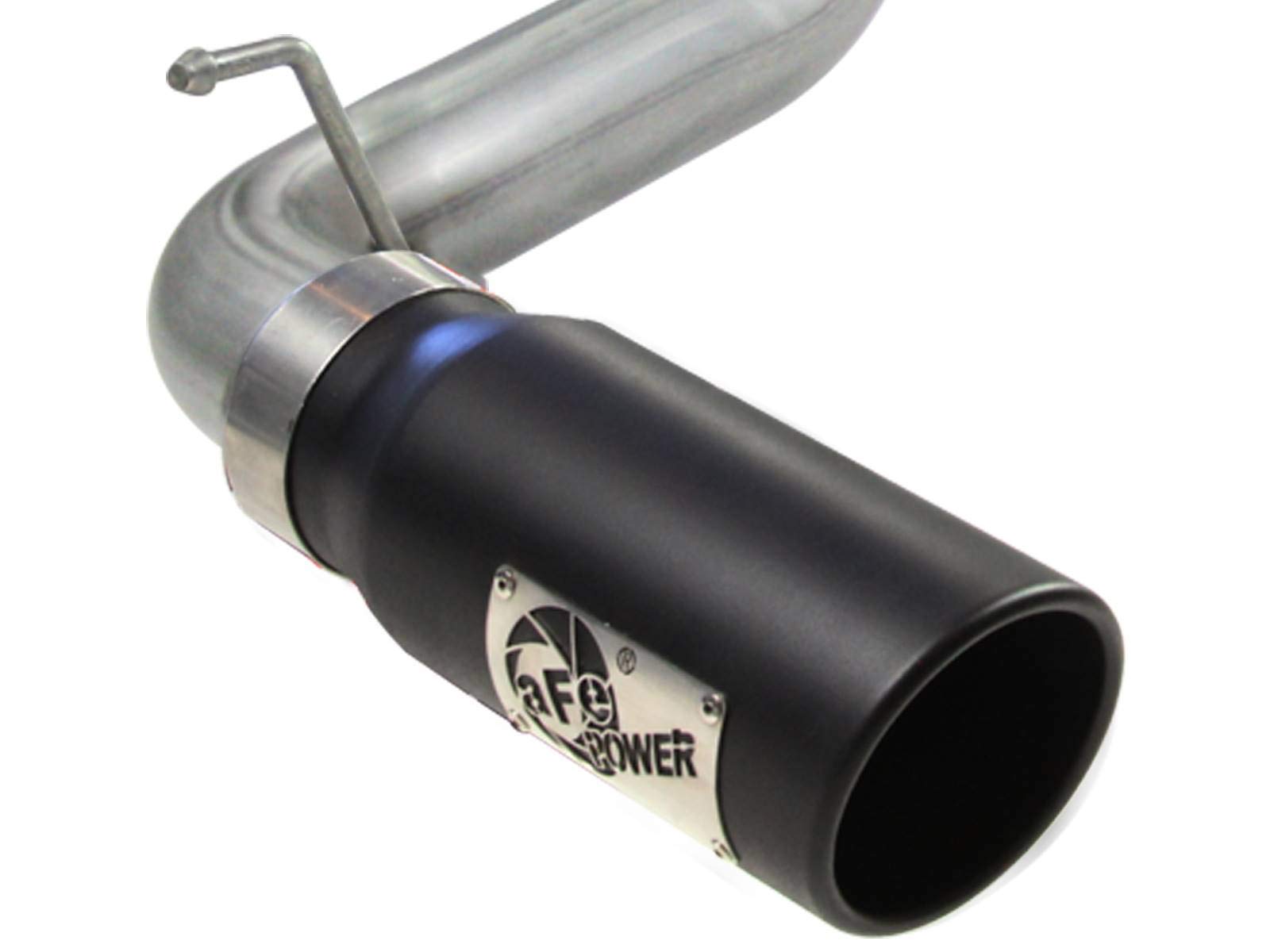 MACH Force-Xp aFe Power (49-46021-B) 2-1/2" Stainless Steel Cat-Back Exhaust System with Black Tip for Toyota Tacoma