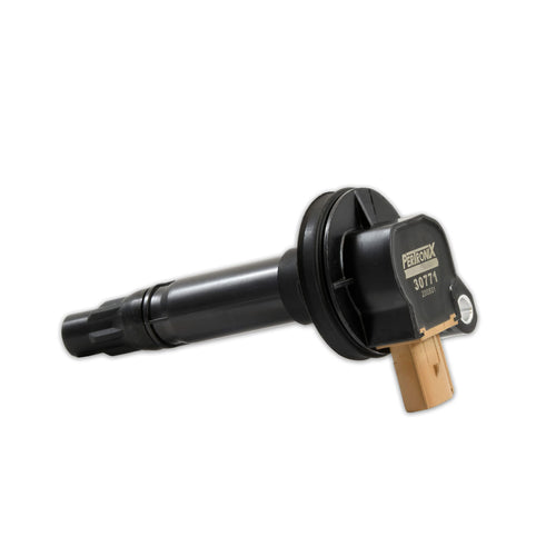 Flame-Thrower Coil PerTronix 30771 for 2011-20 Ford V6 EcoBoost 3.5L 3-Pin Brown; Single Coil