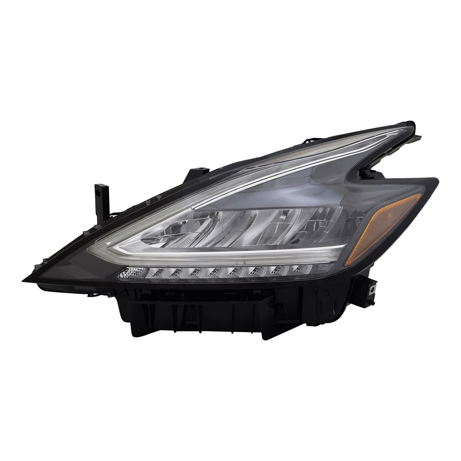 Left TYC Headlight Assembly Compatible with 2019-2021 Nissan Murano
