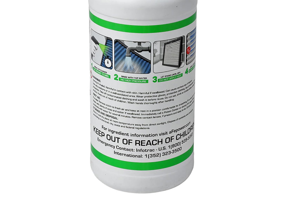 32oz aFe Power Air Filter Cleaner: Spray Bottle, Restores Oiled Engine Air Filter Performance, #90-10201