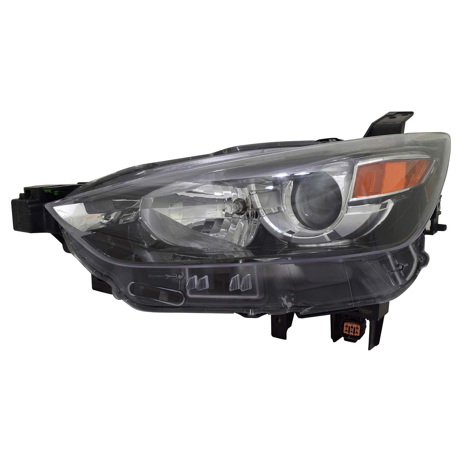 Left TYC Headlight Assembly Compatible with 2016-2021 Mazda CX-3