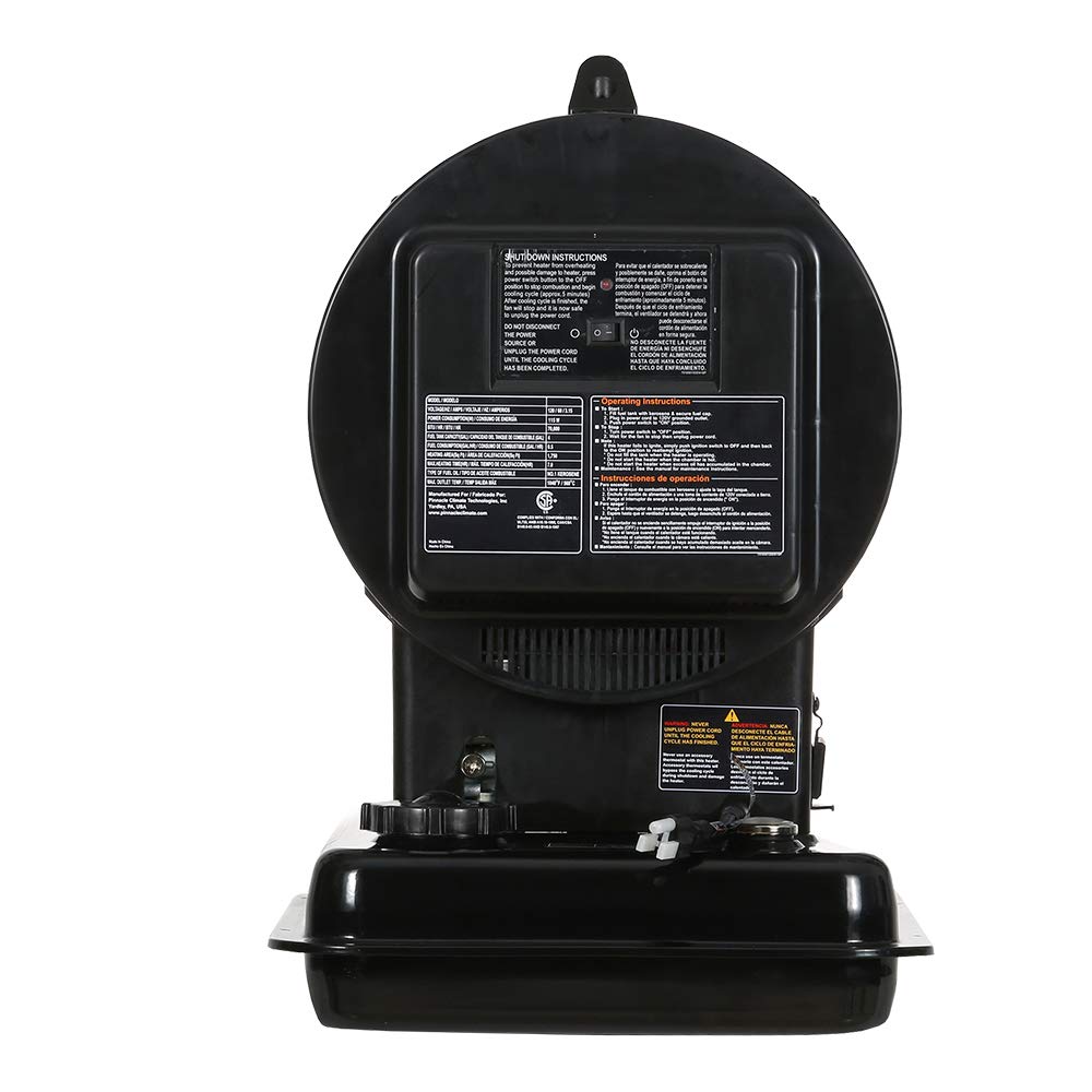 80,000 BTU Remington LP Propane Radiant Heater | For Construction Sites and Garages up to 2,000 square feet (REM-80-OFR-O)