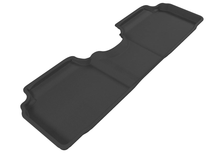 3D MAXpider Custom Fit Second Row All-Weather Floor Mat for Select Hyundai Tucson/Kia Sportage Models - Kagu Rubber (Black)
