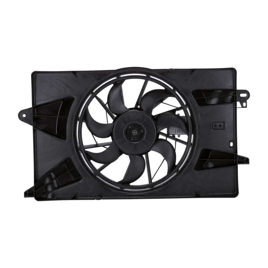 Replacement TYC 622920 Cooling Fan Assembly Compatible with Dodge Dart, Black