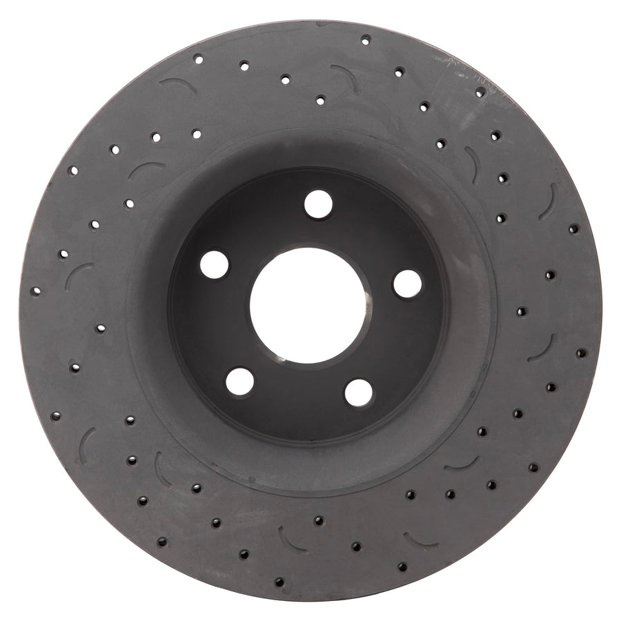 Hawk Performance Talon Rotors Cross-Drilled and Slotted HTC4201