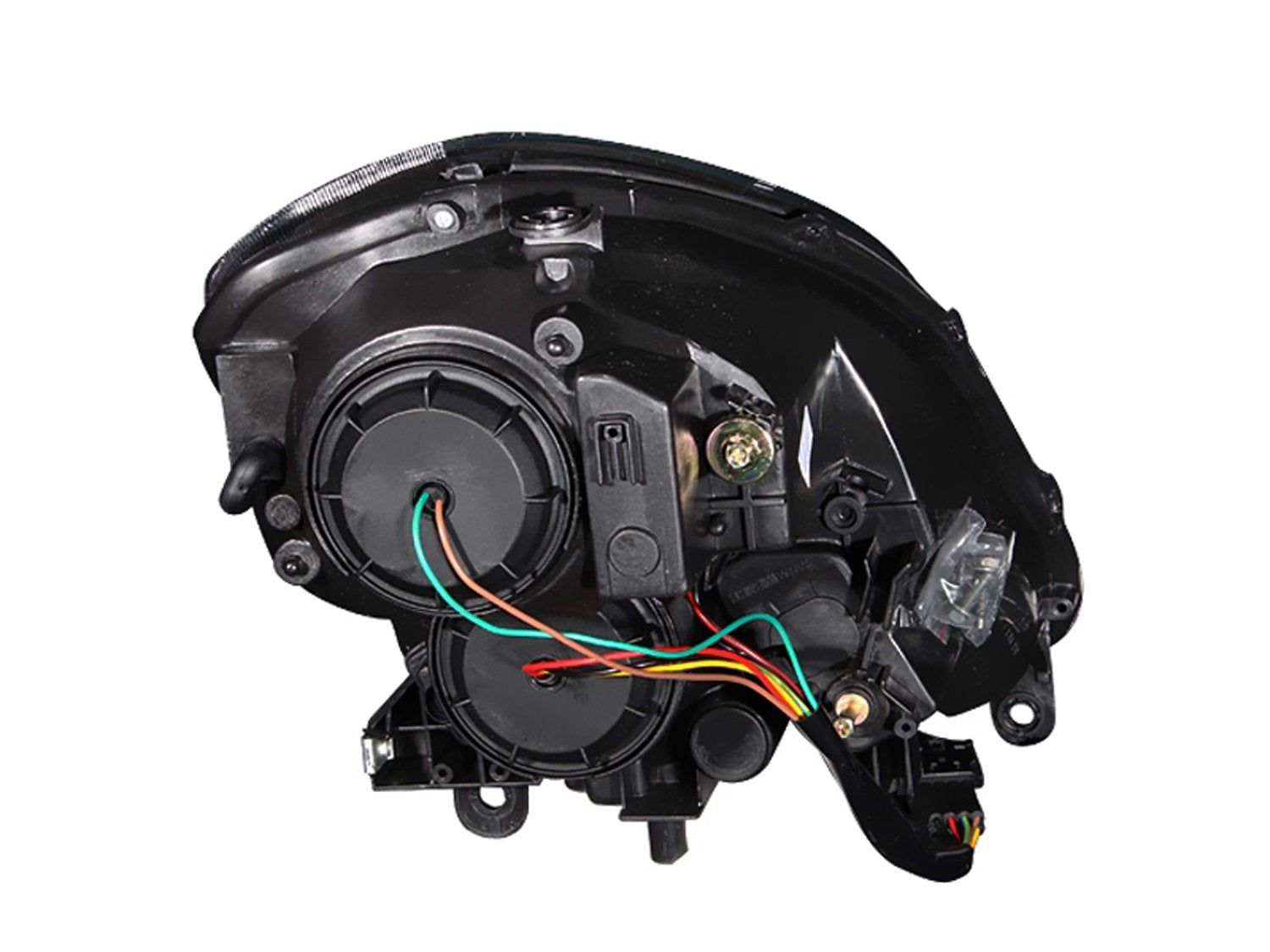 Infiniti G35 Anzo USA 121172 Black Headlight Assembly - (Sold in Pairs)