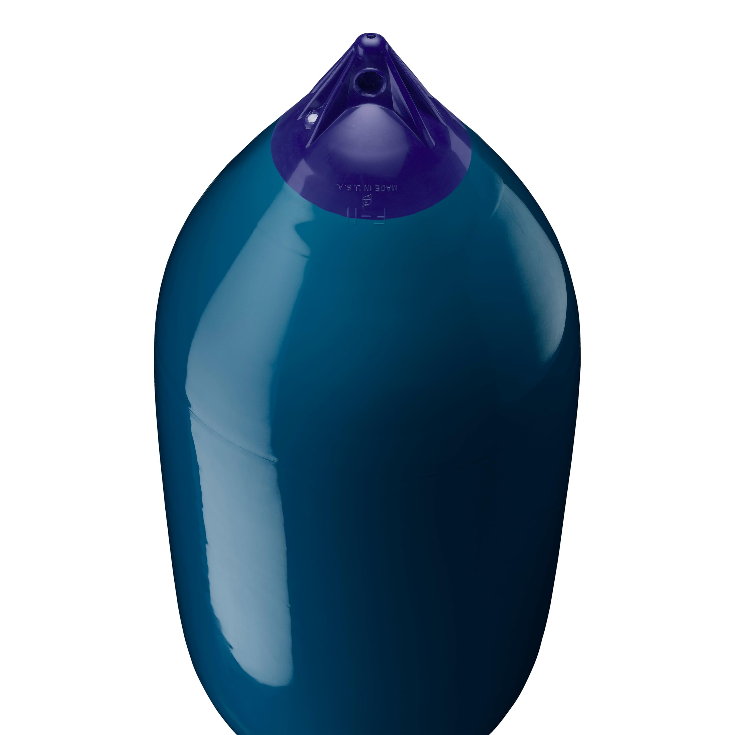 F-11 Standard Blue Ropehold Polyform Boat Fender - Catalina Blue