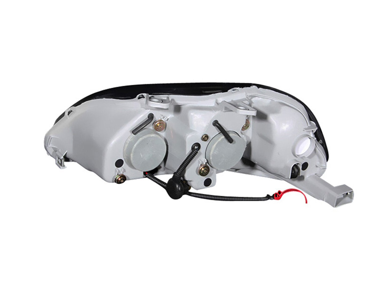 Honda Civic Anzo USA 121069 Projector with Halo Chrome Headlight Assembly - (Sold in Pairs)