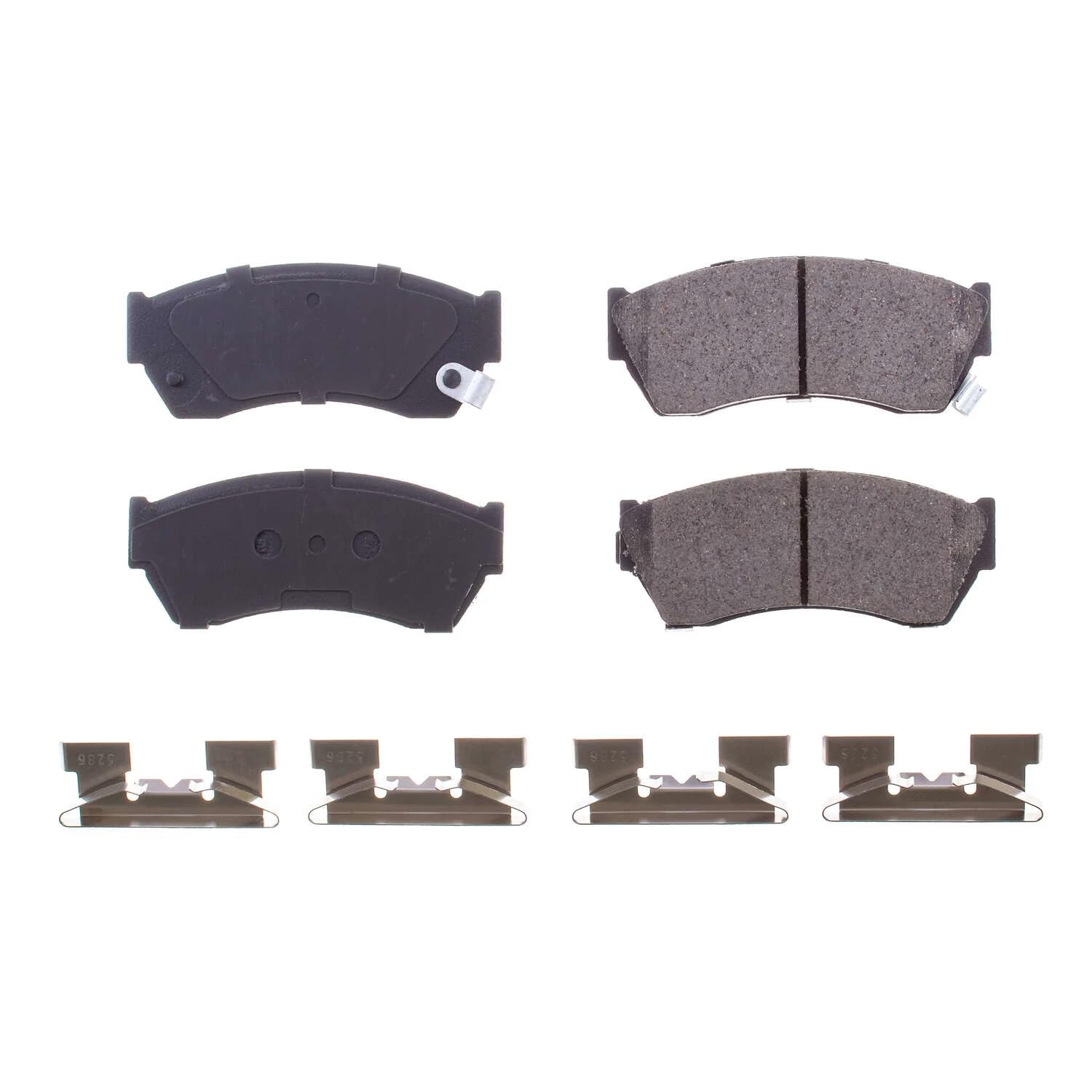 Power Stop Z17 17-451 Front Ceramic Brake Pads with Hardware For Chevrolet Metro, Chevrolet Sprint, Geo Metro, Geo Metro, Pontiac Firefly, Suzuki Swift [Model Specific]